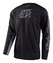 Troy Lee デザイン GP プロ アイコン ブラック グレー ジャージ Troy Lee Designs GP Pro Icon Black Gray J...