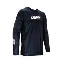 Leatt Moto 4.5 V24 エンデューロ ブラック ジャージ Leatt Moto 4.5 V24 Enduro Black Jersey