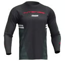 Thor Intense Assist Berm 長袖ブラック カモ ジャージ サイズ X-Large Thor Intense Assist Berm Lon...