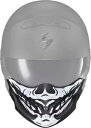 スコーピオン EXO コバート フェイスマスク スカル ブラック ホワイト Scorpion EXO Covert Face Mask Skull Black White