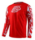 Troy Lee Designs GP Pro Hazy Friday レッド ホワイト ジャージ サイズ M Troy Lee Designs GP Pro ...