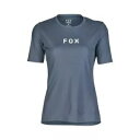 Fox Racing ウィメンズ レンジャー SS ワードマーク グラファイト ジャージ Fox Racing Womens Ranger SS Wordmar...