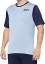 100% Ridecamp 半袖ブルー ネイビー ジャージ サイズ X-Large 100% Ridecamp Short-Sleeve Blue Navy J...