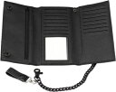 Z1R ブラックレザーウォレット サイズロング Z1R Black Leather Wallet size Long