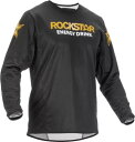 フライ レーシング キネティック ブラック ゴールド ロックスター ジャージ Fly Racing Kinetic Black Gold Rockstar Je...