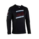 Leatt MTB エンデューロ 4.0 ブラック ジャージ Leatt MTB Enduro 4.0 Black Jersey