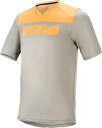 アルパインスターズ ドロップ 4.0 半袖 グレー オレンジ ジャージ サイズ S Alpinestars Drop 4.0 Short-Sleeve Gray...