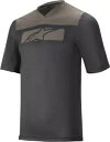 アルパインスターズ ドロップ 4.0 半袖 ブラック グレー ジャージ Alpinestars Drop 4.0 Short-Sleeve Black Gray...