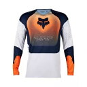 Fox Racing 360 Revise ネイビー オレンジ ジャージ Fox Racing 360 Revise Navy Orange Jersey