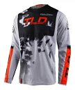 トロイ リー デザイン GP アストロ ライト グレー オレンジ ジャージ Troy Lee Designs Gp Astro Light Gray Orang...