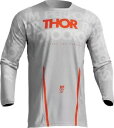 Thor Pulse モノグレー オレンジ ジャージ Thor Pulse Mono Gray Orange Jersey