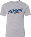 フライ レーシング ユース カオス グレー シャツ サイズ L Fly Racing Youth Khaos Grey Shirt size Large