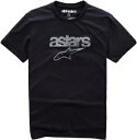アルパインスターズ ヘリテージ ブレイズ プレミアム フェード ブラック T シャツ サイズ X-Large Alpinestars Heritage Blaze Premium Faded Black T-Shirt size X-Large