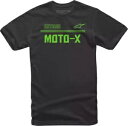 アルパインスターズ Moto X ブラック グリーン T シャツ Alpinestars Moto X Black Green T-Shirt