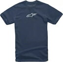 アルパインスターズ レース モッド ネイビー ホワイト T シャツ サイズ X-Large Alpinestars Race Mod Navy White T-Shirt size X-Large