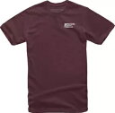 アルパインスターズ ペイント マルーン T シャツ Alpinestars Painted Maroon T-Shirt
