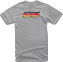 アルパインスターズ スプリット タイム ヘザー グレー T シャツ Alpinestars Split Time Heather Gray T-Shirt