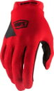 100% Ridecamp レッド グローブ 100% Ridecamp Red Gloves(2)