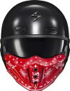 スコーピオン EXO Covert X バンダナマスク グロスレッド Scorpion EXO Covert X Bandana Mask Gloss Red