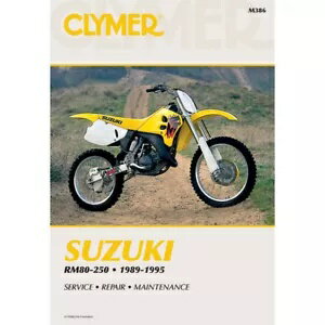 Clymer M386 ӥå׽ޥ˥奢  RM80-250 89-95 Clymer M386 Service Shop Repair Manual Suzuki RM80-250 89-95