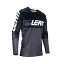 Leatt Moto 4.5 V24 X-Flow ブラック ジャージ Leatt Moto 4.5 V24 X-Flow Black Jersey