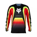 Fox Racing 180 バラスト ブラック レッド ジャージ Fox Racing 180 Ballast Black Red Jersey