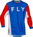 フライ レーシング キネティック メッシュ S.E.コレ 赤白青ジャージ Fly Racing Kinetic Mesh S.E. Kore Red White...