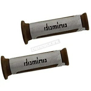 Domino å С/֥饦 Turismo ȥ꡼ å - A35041C6459 Domino Grips Silver/Brown Turismo Street Grips - A35041C6459