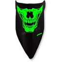 シャンパ ブラック ピエロ グロウ フェイス マスク - VNG008-GLOA Schampa Black Clown Glow Face Mask - VNG008-GLOA