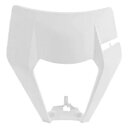 Polisport ヘッドライトマスクカバー ホワイト KTM XC-W XCF-W EXC-F 8668600001 に適合 Polisport Headlight Mask Cover White Fits KTM XC-W XCF-W EXC-F 8668600001