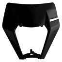 Polisport ヘッドライトマスクカバー ブラック KTM 150 250 300 350 450 500 XC-W EXC-F に適合 Polisport Headlight Mask Cover Black Fits KTM 150 250 300 350 450 500 XC-W EXC-F