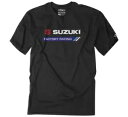 Factory Effex メンズ スズキ ファクトリー レーシング T シャツ XL ブラック Factory Effex Men's Suzuki Fact...