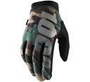 100% メンズ ブリスカー 防寒手袋 M 迷彩/ブラック 100% Men's Brisker Cold-Weather Gloves M Camo/Blac...