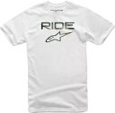Alpinestars ライド 2.0 カモフラージュ T シャツ - XL ホワイト Alpinestars Ride 2.0 Camo T-Shirt - XL White