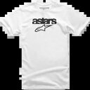 アルパインスターズ ブレイズ ヘリテージ T シャツ - 2XL ホワイト Alpinestars Blaze Heritage T-Shirt - 2XL White