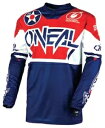 オニール 2021 メンズ エレメント ウォーホーク ジャージ ブルー/レッド ミディアム #E001-413 O'Neal 2021 Men's Elemen...