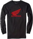 Factory Effex Honda 長袖シャツ 2X ブラック Factory Effex Honda Long Sleeve Shirt 2X Black