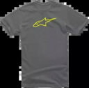 アルパインスターズ エイジレス T シャツ X-Large チャコール/Hi Vis イエロー 1032720301855XL Alpinestars Ageless T-Shirts X-Large Charcoal/Hi Vis Yellow 1032720301855XL