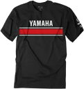 Factory Effex ヤマハ レトロ T シャツ XL ブラック Factory Effex Yamaha Retro T-Shirt XL Black