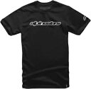 アルパインスターズ ワード T シャツ - L ブラック Alpinestars Word T-Shirt - L Black