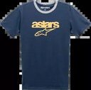 アルパインスターズ マッチ T シャツ 2XL ネイビー/グレー 12117401070262X Alpinestars Match T-Shirt 2XL Navy/Gray 12117401070262X