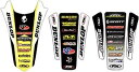 Factory Effex リアフェンダー グラフィック キット イエロー 19-32410 Factory Effex Rear Fender Graphic Kits Yellow 19-32410(2)