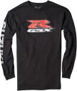 Factory Effex スズキ GSXR 長袖シャツ XL ブラック Factory Effex Suzuki GSXR Long Sleeve Shirt XL Black