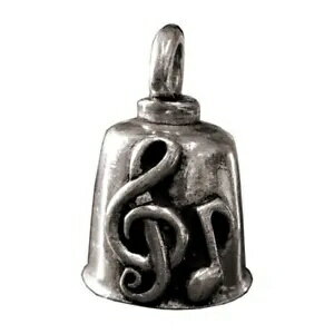 ԥ塼 ȥХ  ٥  ߥ塼 ߥ塼 ꥫ Pewter Motorcycle Gremlin Bell Music Notes Musical Musician Made in the USA