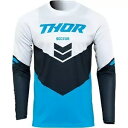 トール セクター ジャージ - シェブロン ブルー/ミッドナイト メンズ サイズ S # 2910-6466 Thor Sector Jersey - Chev...