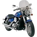 Memphis Shades メンフィス スリム 高さ 17 インチ ソーラー フロントガラス オートバイ用 Memphis Shades Memphis Slim 17" Tall Solar Windshield for Motorcycle