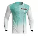 トール プライム ジャージ - テック ホワイト/ティール メンズ サイズ S # 2910-7032 Thor Prime Jersey - Tech Whi...