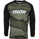 Thor テレイン ジャージ - グリーン カモフラージュ - メンズ サイズ 2XL # 2910-6171 Thor Terrain Jersey - Gr...