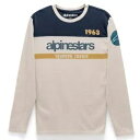 アルパインスターズ クロスアップ プレミアム ロング スリーブ T シャツ - ナチュラル メンズ サイズ 2XL Alpinestars Cross Up P...