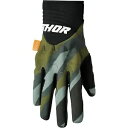 Thor リバウンド グローブ オフロード ダート バイク MX ATV 用 - カモフラージュ/ブラック メンズ サイズ XL Thor Rebound Gl...